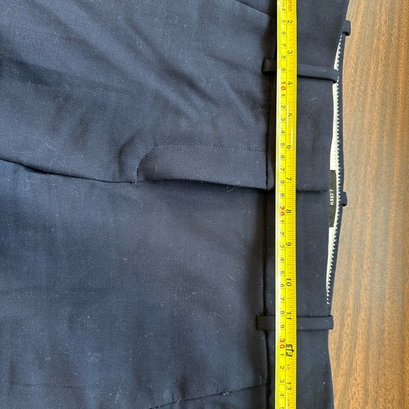 J. Crew Cameron Navy Pants Size 2 - Picture 4 of 5